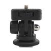Monitor Ball Head 180 Degrees Adjustable Mini Monitor Accessories with Cold Shoe 1 4 Screw Interface