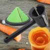 Carrot Curler And Peeler Vegetable Cutter Spiral Slicer for Root Vegetables Fruits Sharpener Garnishing Tool
