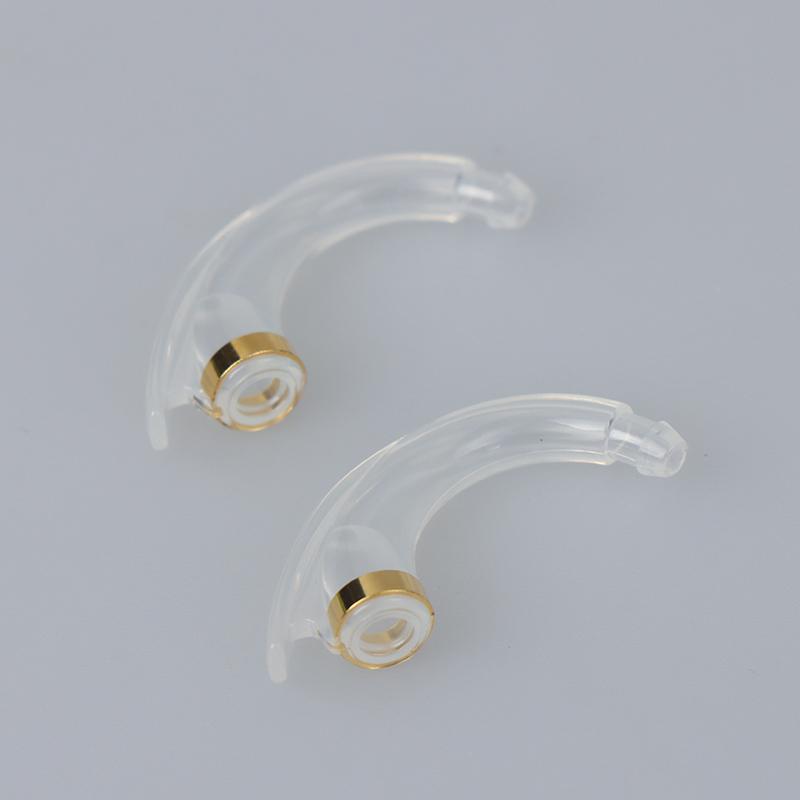 2шт модель ушного вкладыша крючок анти-вой локоть разъем трубки для слухового аппарата уха