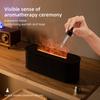 Ароматический диффузор, увлажнитель воздуха Flame Air Humidifier USB, настольный, для дома, спальни, ароматизатор, эфирное масло, диффузор с цветным ночным светом