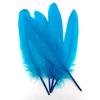 20PCS Hard Stick Colourful Goose Feathers Plumes Swan for Home Decoration Crafts DIY Jewelry Making Table Centerpieces 15-20cm