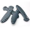 1Pair DIY G10 Material Anti-slip Handle Patch Grips Scales Handle Patch Decor Slabs for Griptilian 551 Folding Knife Accessories