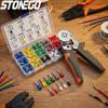 Инструмент для обжима наконечников STONEGO HSC8 6-4/6-6 Электрический обжимной клещ для наконечников проволочных гильз Ремонт электрических цепей