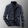 Reversible Jacket Men's Spring New Stand Collar Sports Casual Men's Trendy Hong Kong Style Men's Top