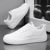 Summer Men's Shoes New Breathable White Casual Sport Shoes Trendy Korean Style Versatile Thick Bottom Student Shoes