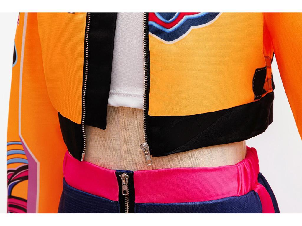 Косплей-костюм для девочек в стиле Руми, команда Охотников на демонов K-POP - BB24