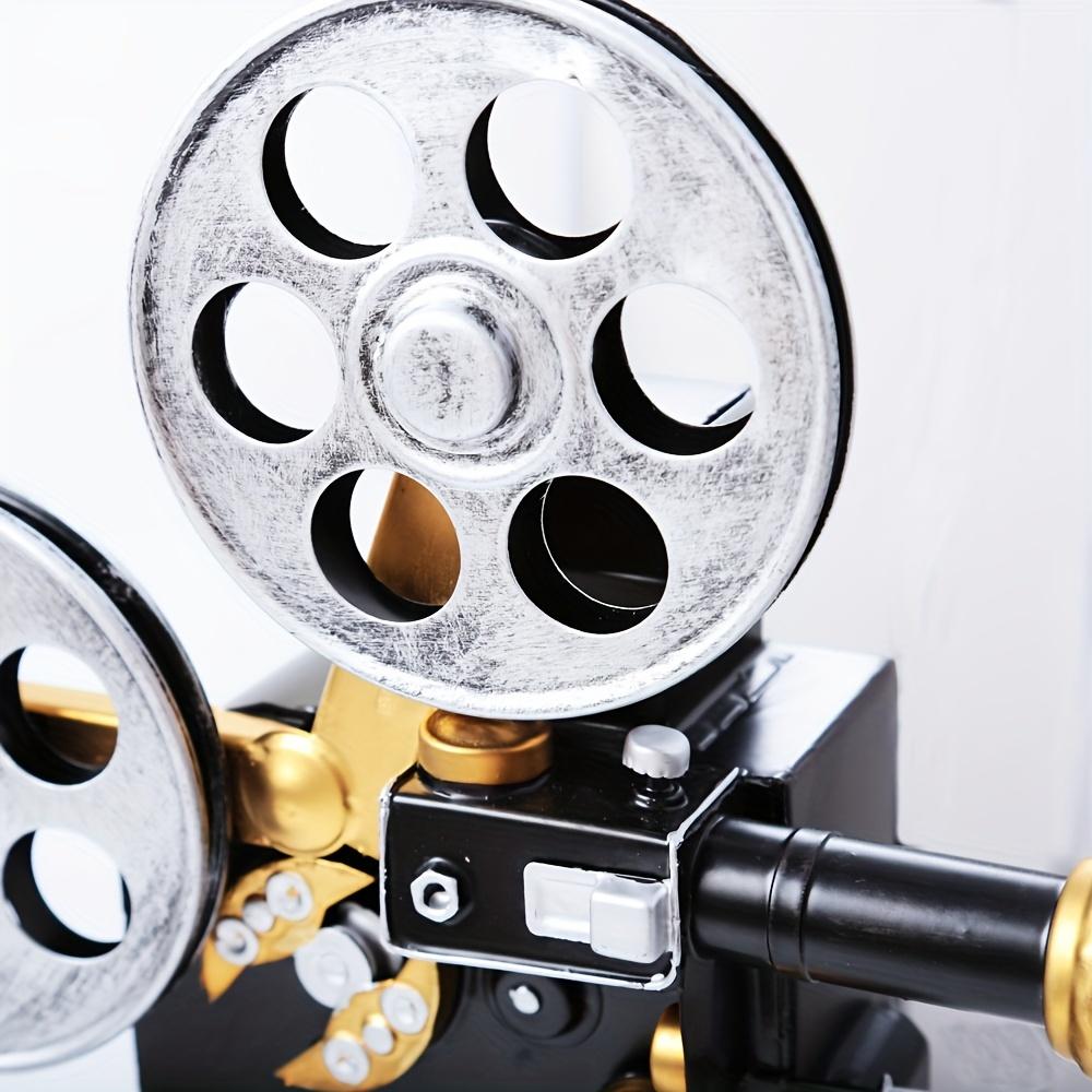 Винтажное Железное Искусство Креативный Домашний Декор Проектор, Подходит для Украшения Окна Гостиной Кафе Бара, Магазин Кино Дисплей Орнамент, Рождественский Подарок