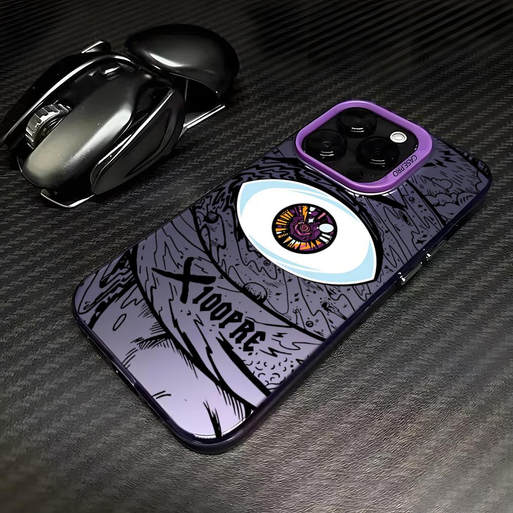 Чехол для телефона Bad Bunny X100pre для iPhone 13 Pro Max 15 Pro 14 Plus 12 X XS Max XR 11 Pro Модный цветной серебристый чехол