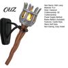 Castle Style Wall Decoration Medieval Torch Mount Light, Realistic Flicker Flame LED Prop, 3D Sconces Printed Sconce for Game Room, Haunted