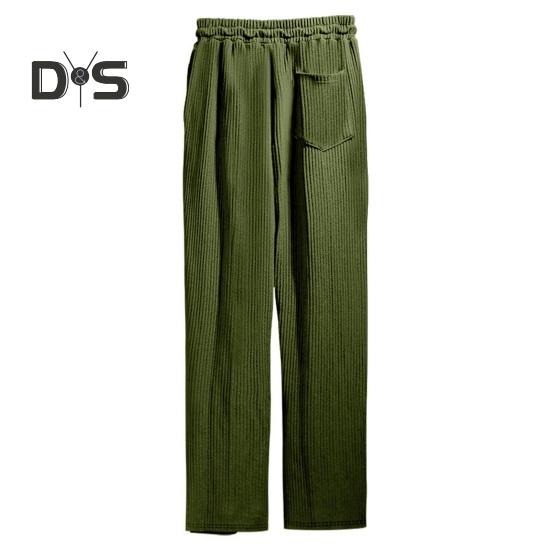 Мужские повседневные брюки с широкими штанинами, спортивные брюки с завязками на талии и боковыми карманами, прямые полосатые брюки свободного кроя для путешествий и занятий спортом на открытом воздухе