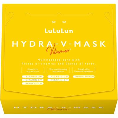 LuLuLun Hydra V Маска 28 Листов Увлажняющая Маска-патч для Лица для Пор Увлажняющая