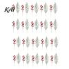 Decorative Floral Arrangements for Party 20Pcs Christmas Norfolk Pine Picks, Flocked Snow Branches with Tabletop Plant Ornaments Home Red Berries,