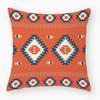 Retro Geometric Cushion Backrest Pillow Sofa  Bedroom Living Room Case