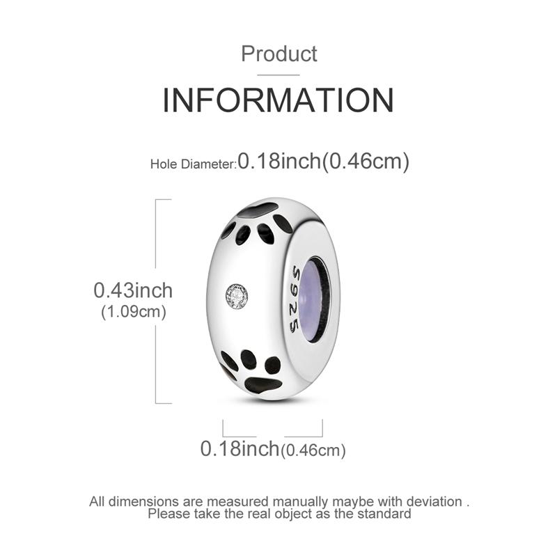 Оригинальные Шармы Бусины Медные Клипсы Шармы Циркон Силиконовые Разделительные Бусины Подходят для Оригинального Браслета DIY Шарм Женские Украшения