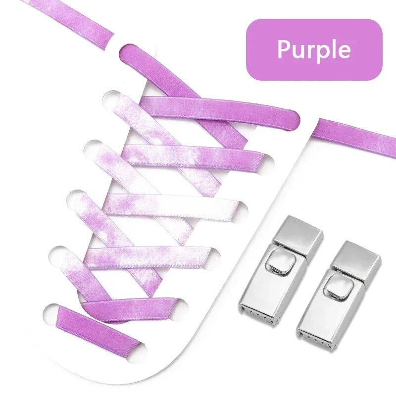 1 пара кроссовок с радужными эластичными шнурками, шнурки с застежкой без завязок для детей и взрослых, новые замки без завязок, шнурки для обуви, аксессуары для обуви