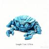 3D Printed Cyberpunk Crab Toy, Articulated Movable Joints Fidget Model Gift
