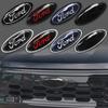 Car Front Bonnet Grille Rear Trunk Emblem Logo Replacement Badge For Ford F150 F250 Focus MK2 Fiesta MK7 Ranger Mondeo Accessory CVY1 QQ21