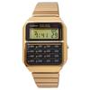 Casio Vintage Series Digital Watch with Calculation Function Unisex Metal Band Gold Overseas Model [Casio] 8-Digit CA-500WEG-1A [Item]