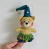 Ручной войлочный кулон-кошка - Милый мультяшный брелок-украшение для сумки