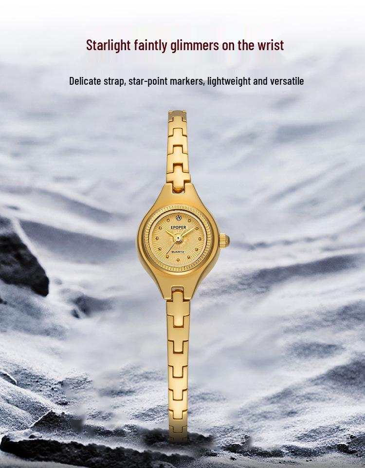 Korean Style Casual Women's Quartz Bracelet Watch
