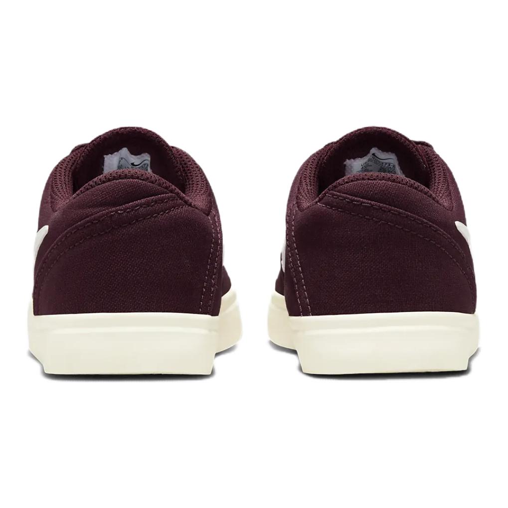 Детские кроссовки Nike SB Check Canvas Burgundy Crush Sail (GS) Бургундия Crush/Sail