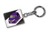 MKJP Custom Keychain Honda Freed GB5 Black Car Purple Base Color