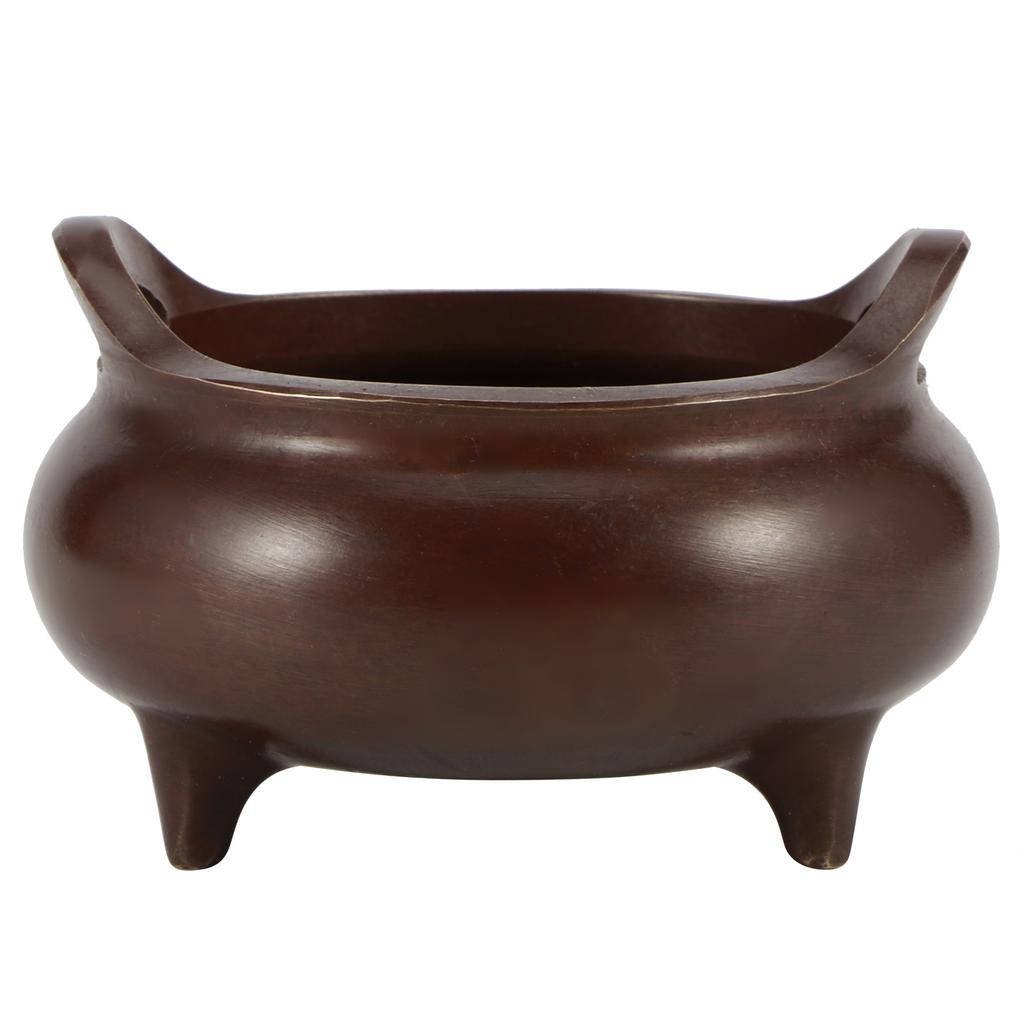 Изящные медные подставки для благовоний на трех ножках, бытовые поделки, буддийские принадлежности