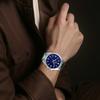 Casio EDIFICE Простой Бизнес Водонепроницаемость 100м Кварцевый Механизм Стальной Ремешок Японские и Корейские Часы Мужские Часы Синий Циферблат EFV-140D-2AV