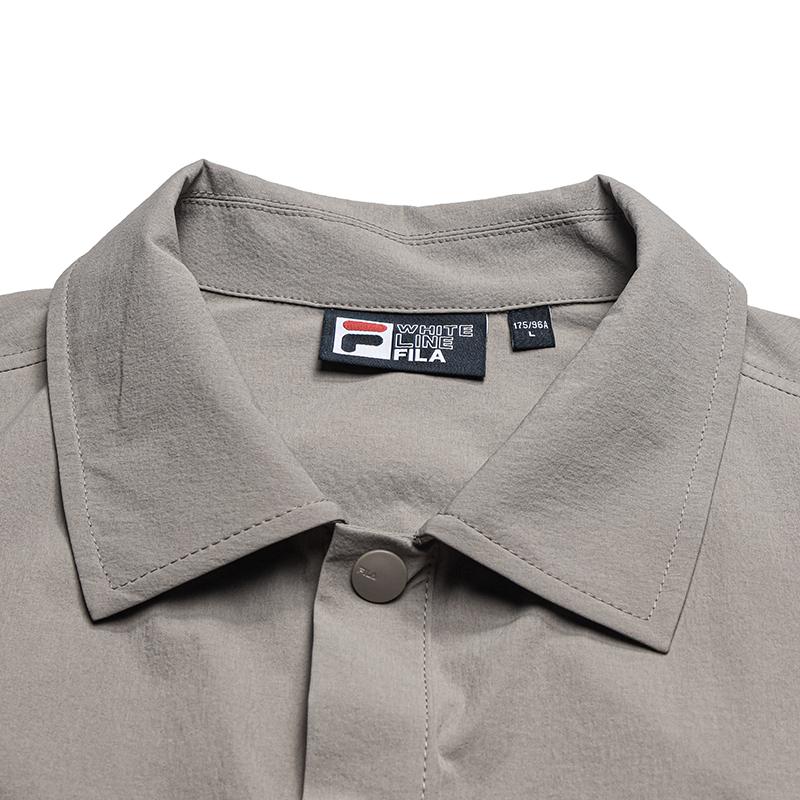 Fila Оригинальная удобная модная универсальная простая рубашка Мужские рубашки F11M639403FDK