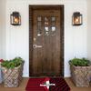 Palestine Flag Welcome Door Mat Kufiya Hatta Print Non Slip Entrance Floor Mat Indoor Flannel Rug for Bathroom Kitchen Bedroom