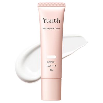Yunth Yunth Raw VC Tone Up UV Clear 30 г База под макияж Гель-солнцезащита Косметика для выравнивания тона Косметика для ухода за кожей Красота Смывается мылом