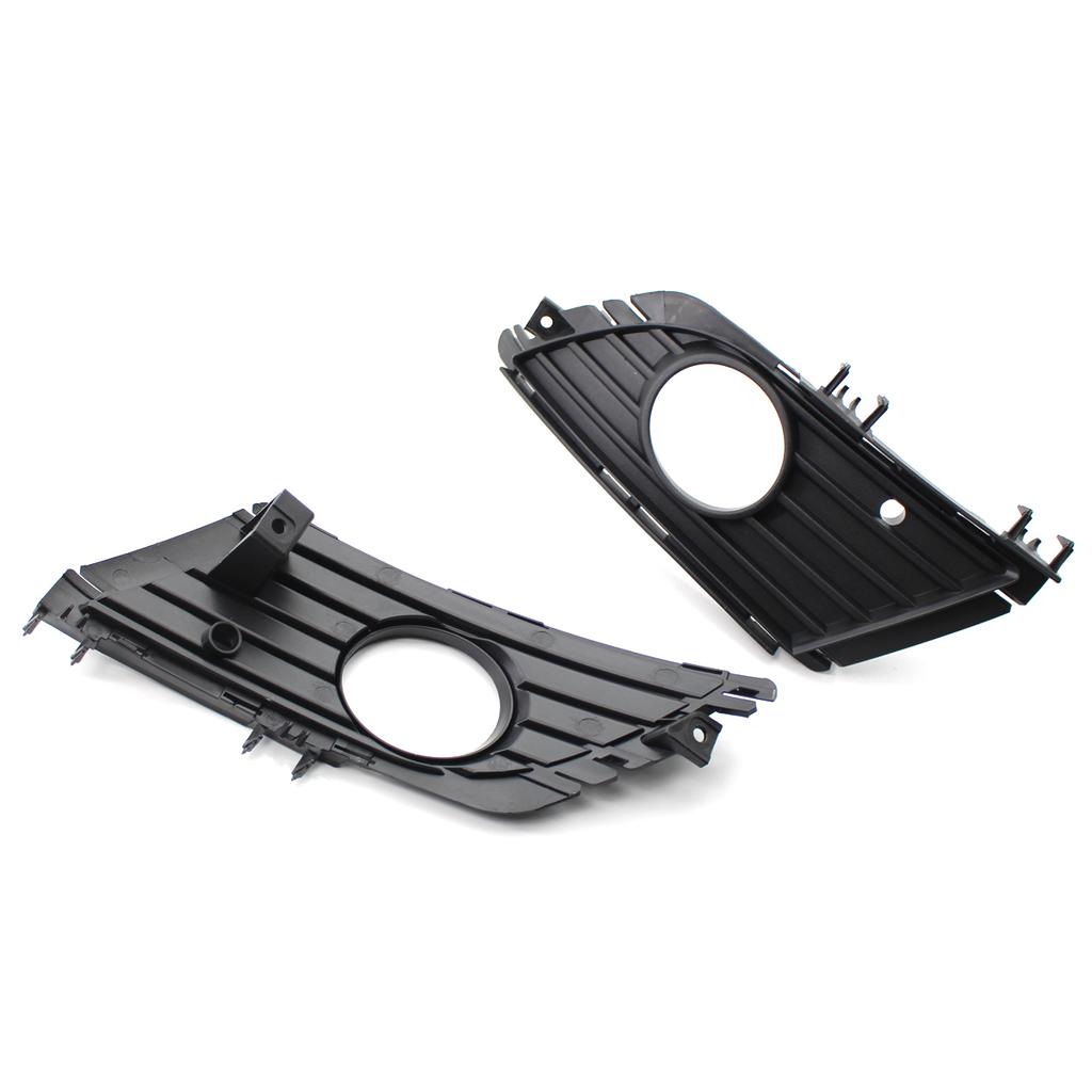 1 Pair Left Right Car Front Fog Light Grille Grills Fog Lamp Cover Repla For Vauxhall Corsa C 2003-2006 1400729 1400728