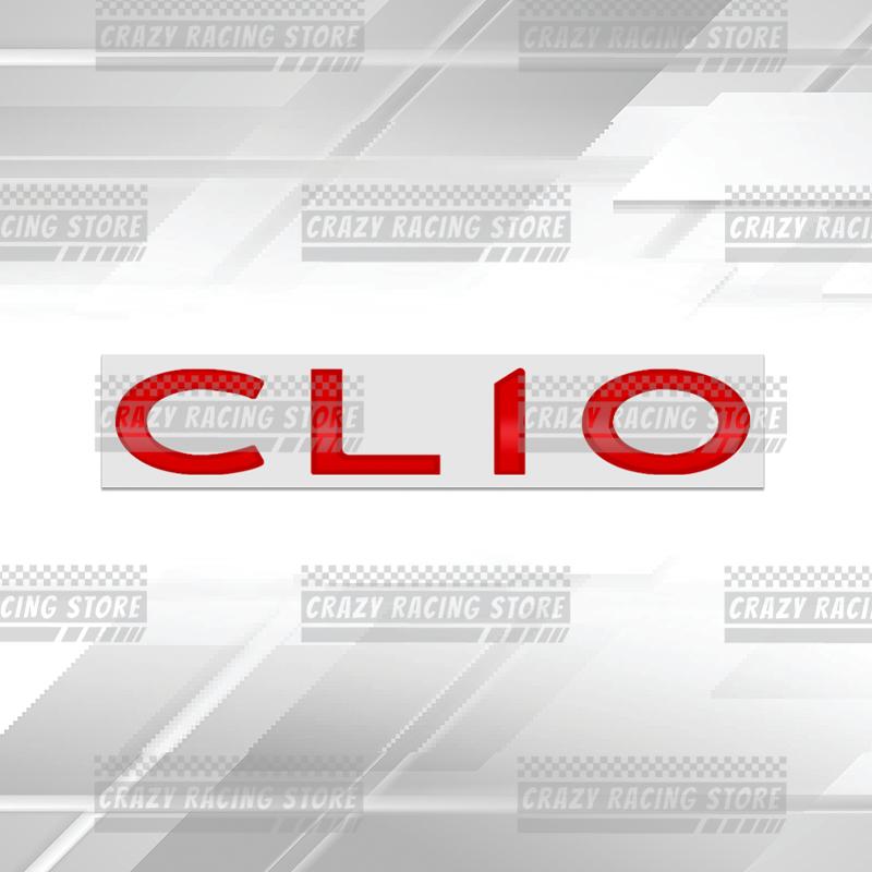 1 шт. CLIO Автомобильные значки Для RS GT Sport Задний значок на багажник Металлические 3D наклейки Наклейки на кузов Буквы Декор Стайлинг