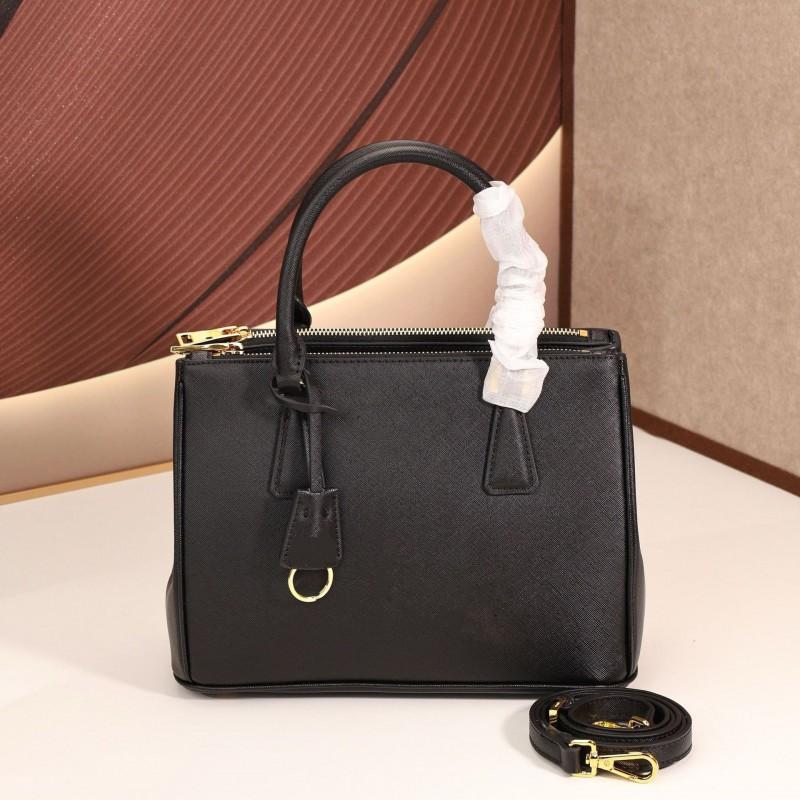 Large Capacity Genuine Leather Tote Bag Women Business Commute Shoulder Crossbody Mom Style