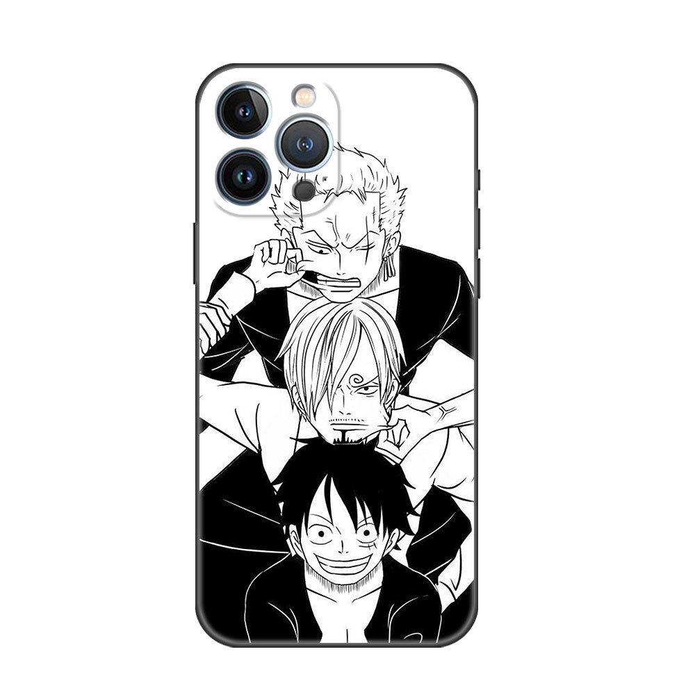 Подходит для iPhone16, чехол для мобильного телефона Trendy Man New ONE PIECE Cartoon Animation Luffy Sauron, чехол для мобильного телефона