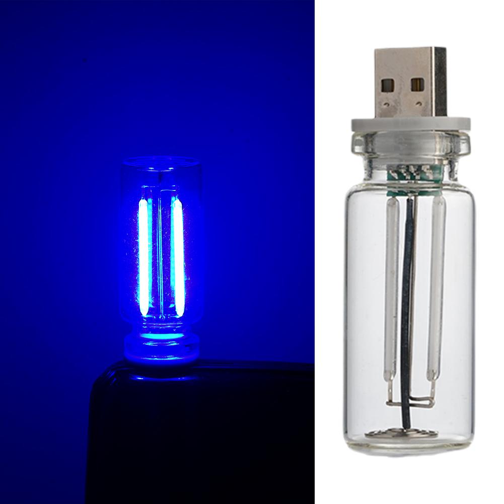 Автомобильный USB ночник Сенсорное управление Регулируемая светодиодная лампа-нить USB Plug and Play Декоративный атмосферный свет для автомобиля, спальни