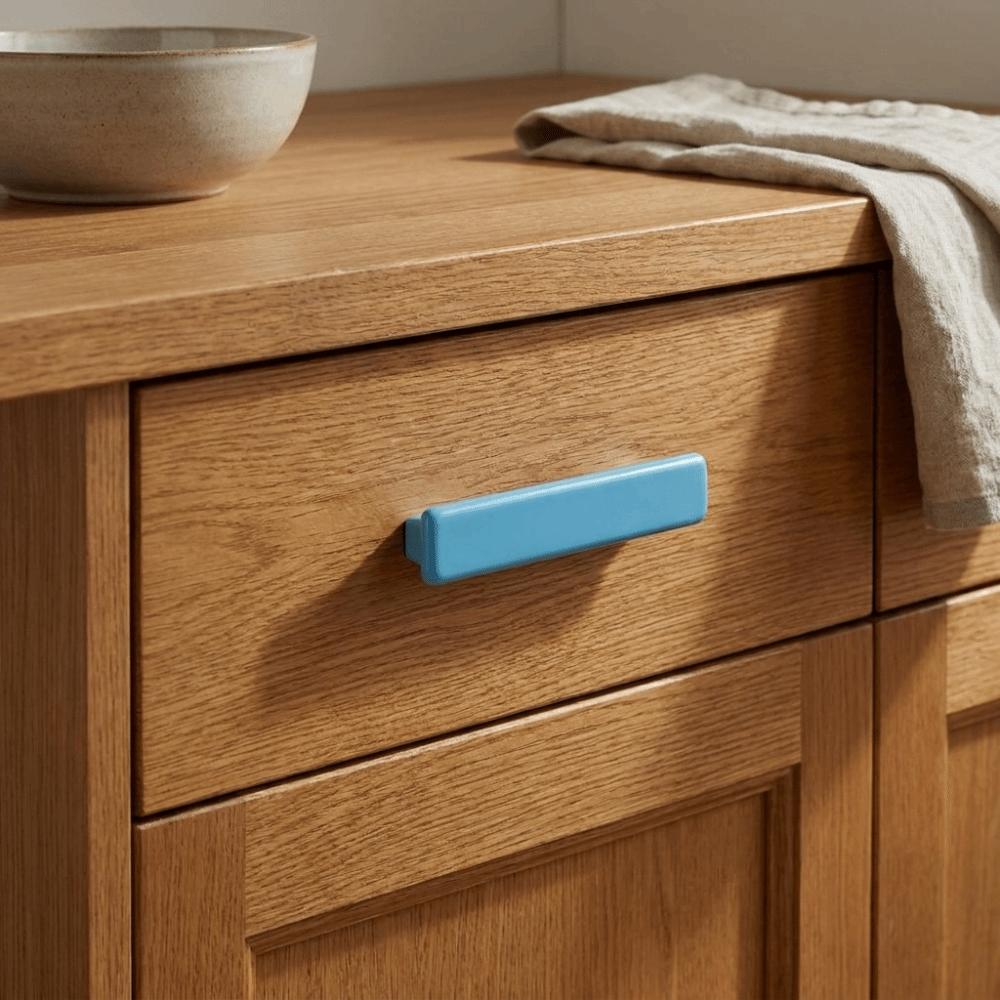Single-Hole Wardrobe Door Handle Solid Wood Cabinet Door Drawer Handle Household Furniture