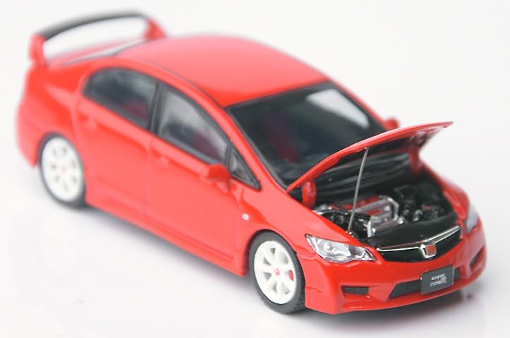 Genesis Company Модель 1 Масштаб Honda Civic Type R Рама Красная Готовая модель C33321 1/64 (ФД2)