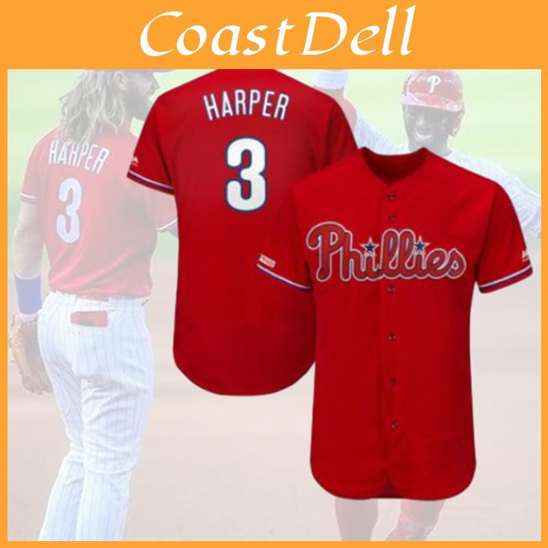 Высококачественная бейсбольная майка Philadelphia Phillies Дышащая ткань из бамбукового волокна Подходит для всех сезонов Унисекс