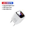 QOOVI 33W GaN Charger USB Type C Fast Charging Adapter Quick Charge QC3.0 PD USB-C Wall Charger For iPhone Samsung Xiaomi iPad