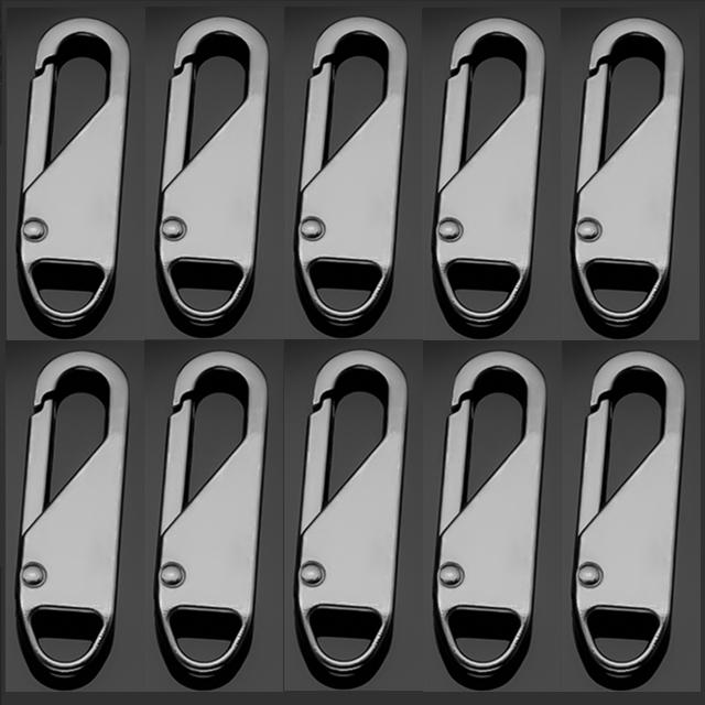 5/10 шт. универсальная застежка-молния мгновенного исправления, ремонтный комплект для замены молнии, слайдер для спасения зубов, новый дизайн для шитья своими руками