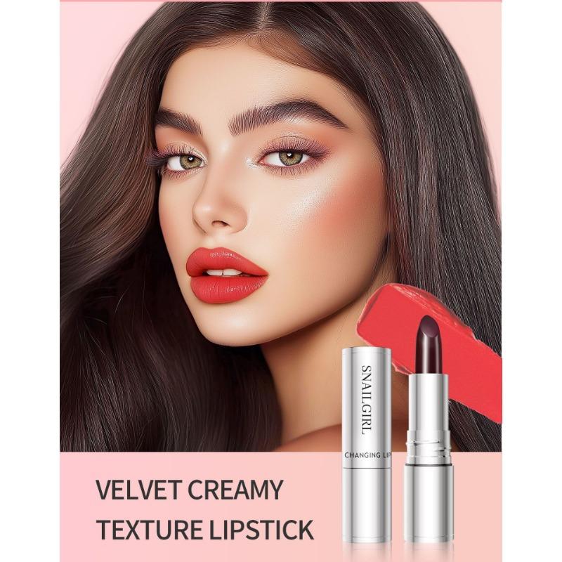 Помада Color Change Lipstick Antistick Cup Lip Gloss Увлажняющий Увлажняющий Теплый Изменение цвета Помада