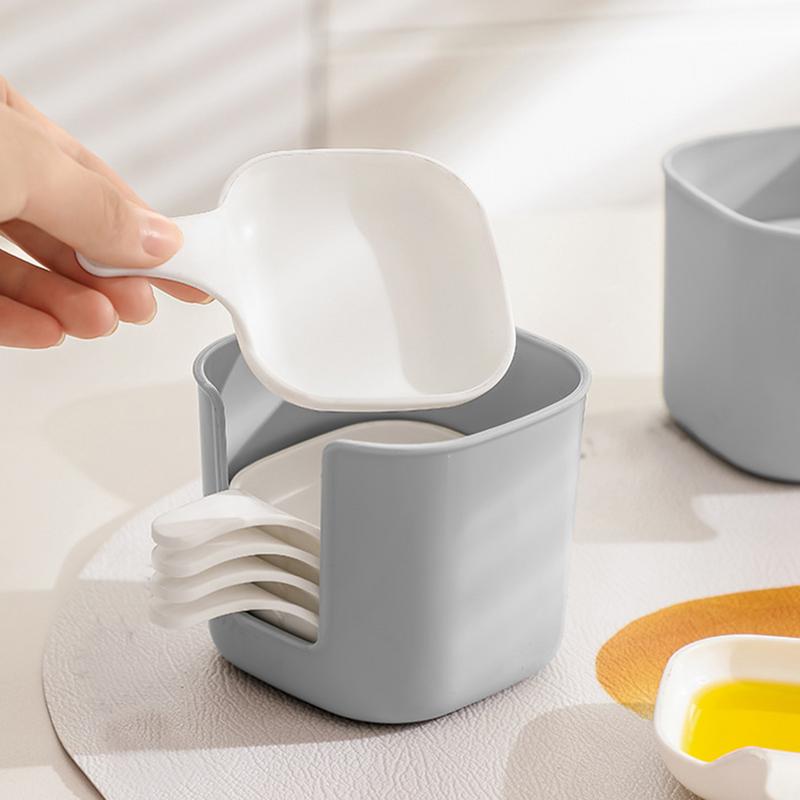Блюдо для соуса Кухонный держатель для соуса с ручкой 6 шт. Чаши для соуса Портативный поднос для приправ для пикника семьи