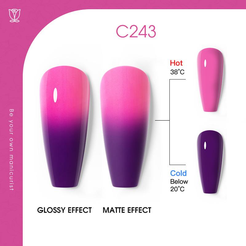 Клей для лака для ногтей с температурным эффектом, однотонный лак для ногтей, клей для лака с постепенным изменением цвета, клей для фототерапии, специальный маникюрный салон