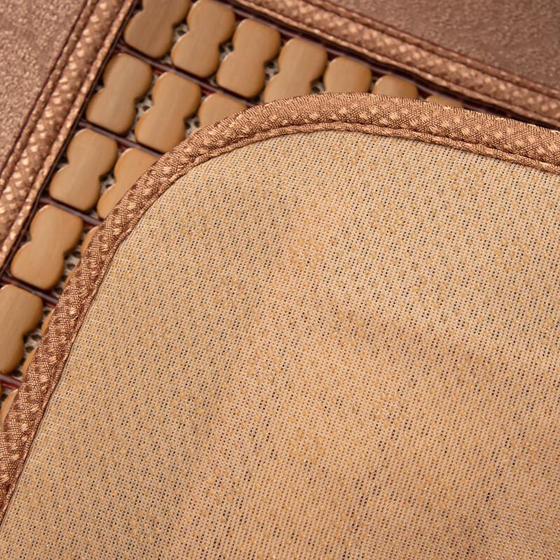 Foojo Bamboo Mat, Mahjong Cooling Mat, Chair Pad, Summer Cooling Mat, Ventilated And Breathable, for Car And Office Use, Seat Cushion, 42cm