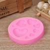 Loving Heart Shape Silicone Fondant Mold, Heart Chocolate Candy Paste Cake Decorating Tool Mold