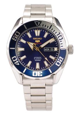 5 СПОРТ Автоматические 100М Водонепроницаемые [Seiko] Часы, Устойчивые, SRPC51K1, Мужские