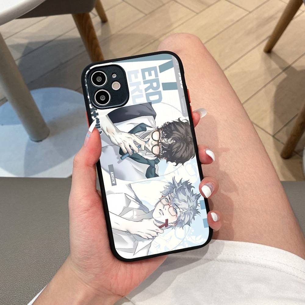 Чехлы для телефона из матового силикона Nerd Project Bl Anime Для IPhone 16 13 15 12 11 Pro Max Plus Для IPhone 14 15 Pro