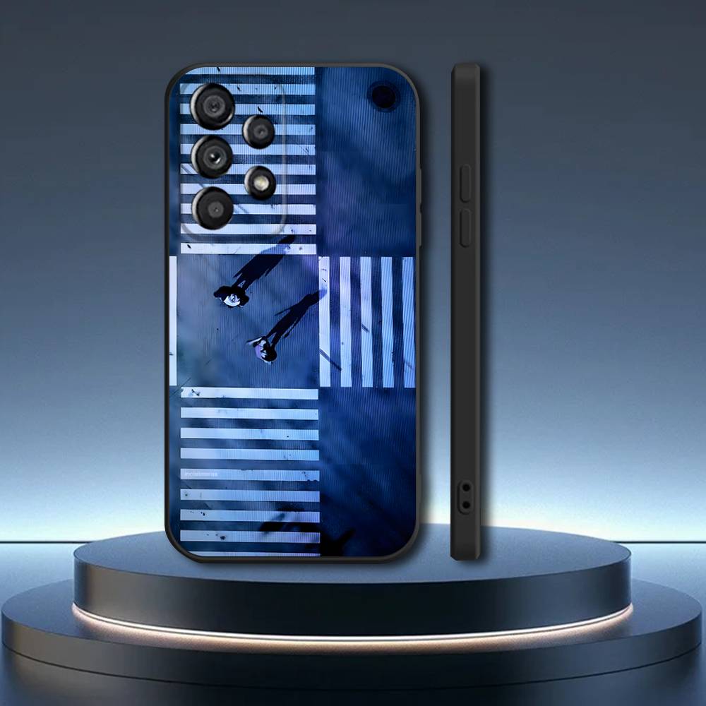 Чехол для телефона A-Алиса в Стране Чудес B-Пограничная страна Для Samsung Galaxy A73,31,32,72,41,53,52,71,22,5G,Note,J7,8,9 Мягкий черный чехол