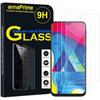 Screen Protector - VCOMP - Samsung Galaxy M10 - Tempered Glass - Pack of 3 - Scratch-resistant